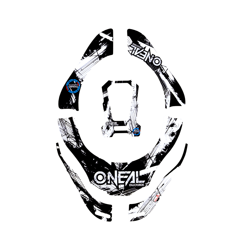 Pegatina de diseño de tron shocker