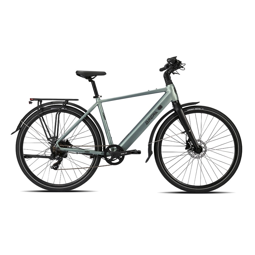 E-Bike 28" Urban (Herren) in Aluminium ANSCHLUSS 7V Integrierter Akku