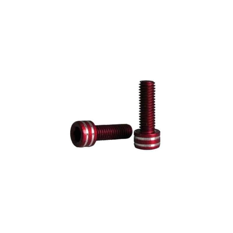 Viti per portaborraccia XON m5x15mm, Rosso