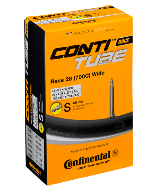Continental Air Camera Conti Tube Race 28 Wide 700x25 / 32C