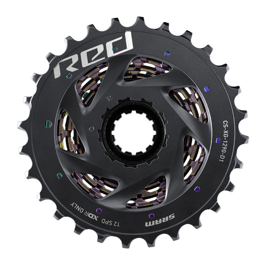 Jeu de pignons Sram Red XG 1290 D1 12v - Arc-en-ciel