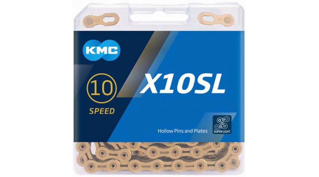 Konc X10SL Gold 10V 114 Gliederkette