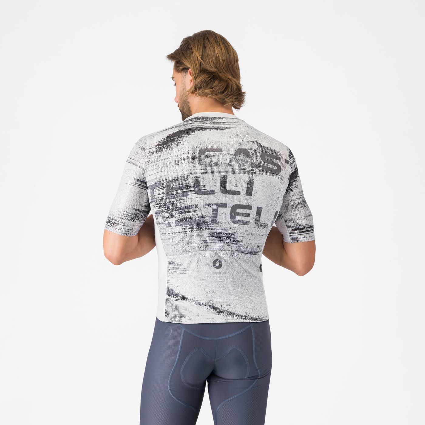 Maillot Castelli Stratus Logo manga corta 2026