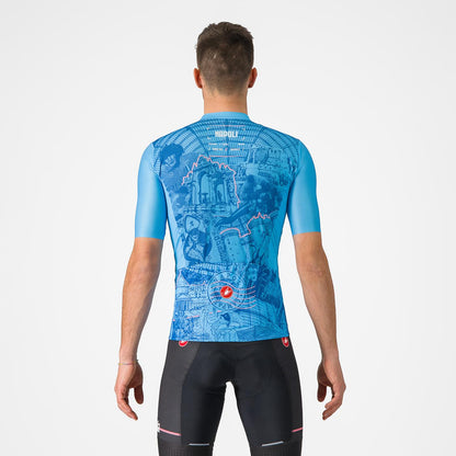 Maglia Maniche Corte Castelli Giro107 Napoli