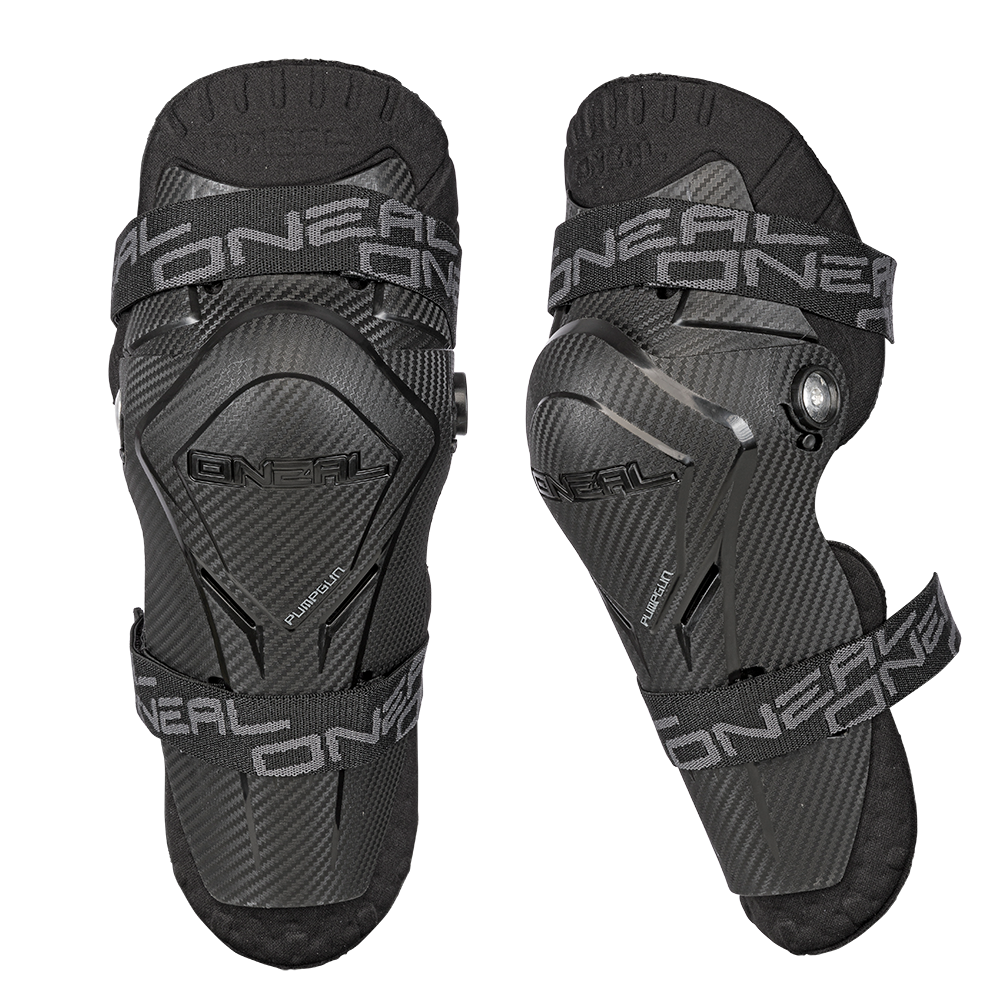 Ginocchiere Da Bambino Pumpgun Mx Carbon Look