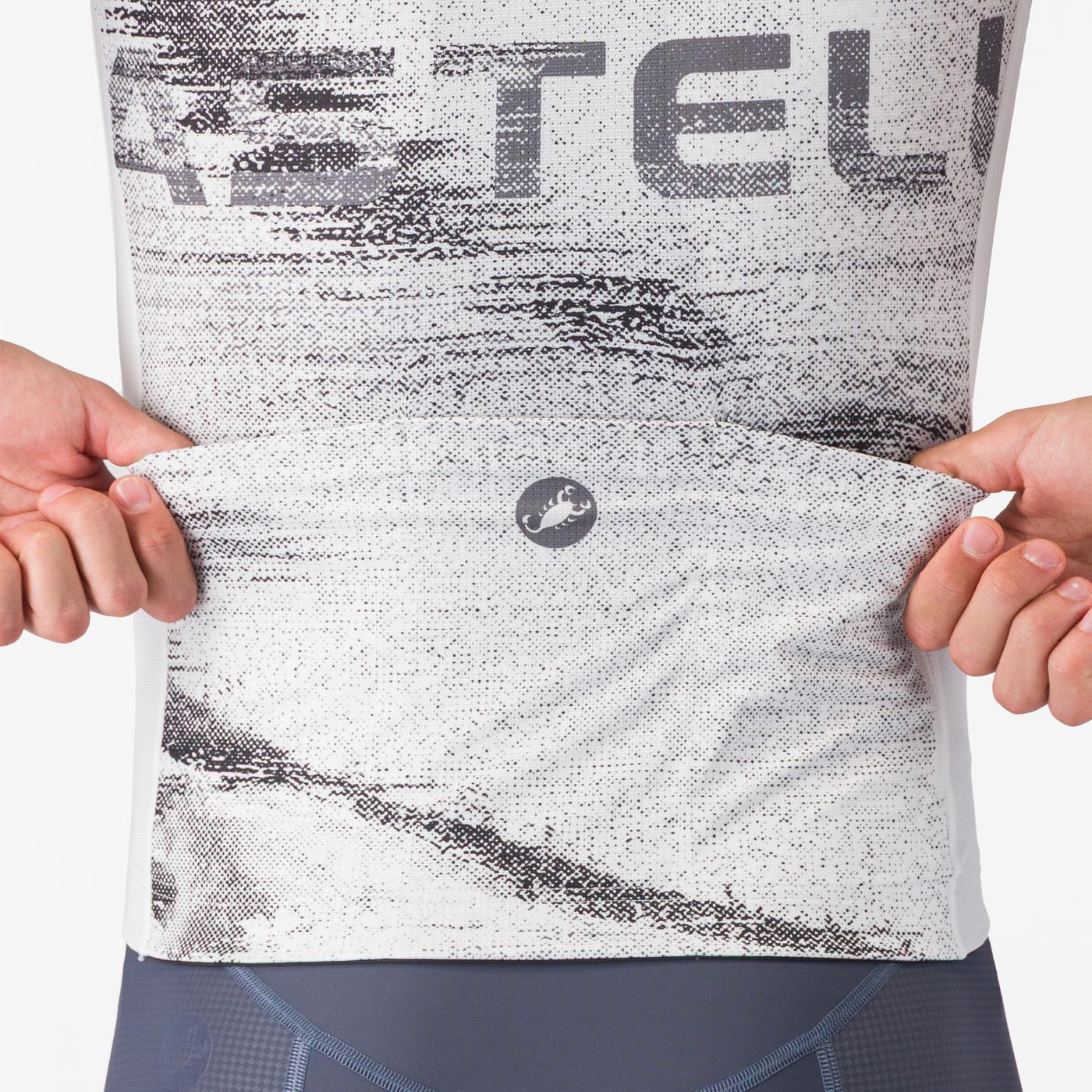 Maillot Castelli Stratus Logo manga corta 2026