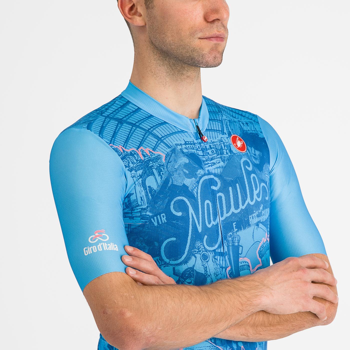 Kortærmet shirt castelli giro107 Napoli