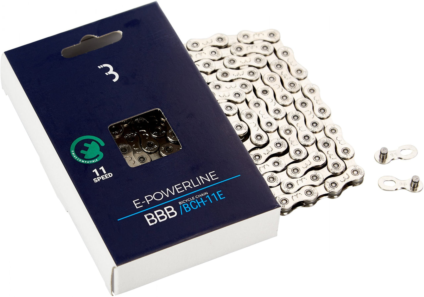 BBB E-Powerline E-Bike BCE-11 et 11 Speed ​​Chain, Silver (2021)