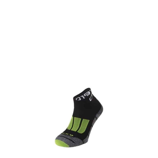 3 paren fietssokken CI.ZERO RACE SOCKS, GRIJS BLACK-GROEEN