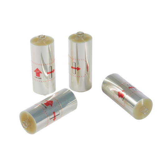 Confezione Di 4 Pellicole Di Ricambio Da 50 mm Per Maschera B-33 Roll Off