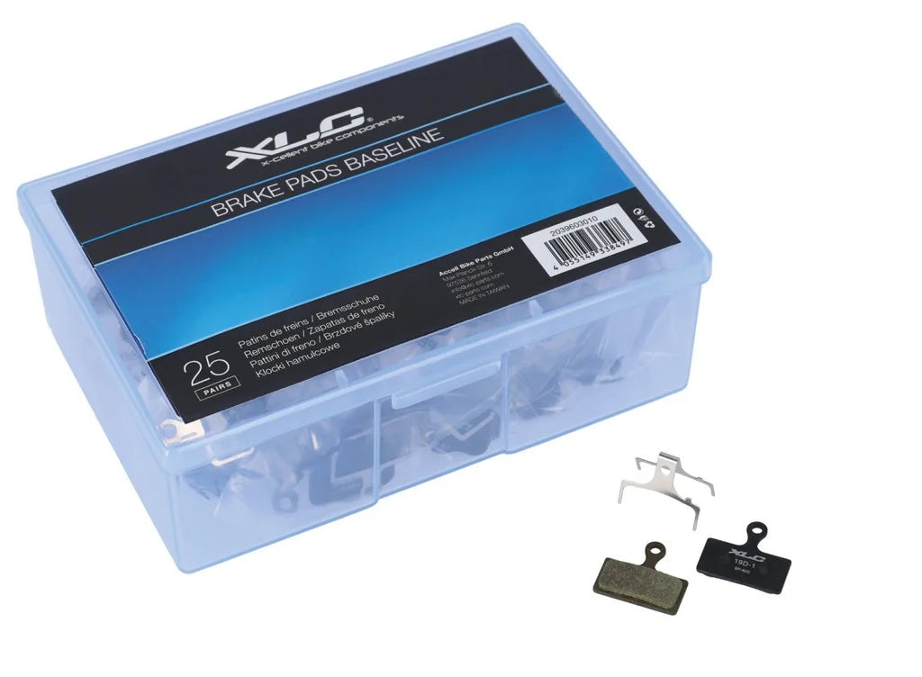 XLC SHIMANO XLC-MRR BR-M985 Diskové brzdové destičky Balení Officina 25 párů