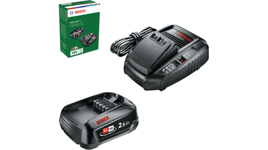 Bosch Starter Set 18 V (2,5 Ah + Battery à 1830 HP)