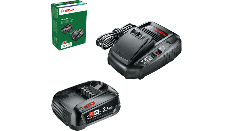 Bosch Starter Set 18 V (2,5 Ah + Battery à 1830 HP)