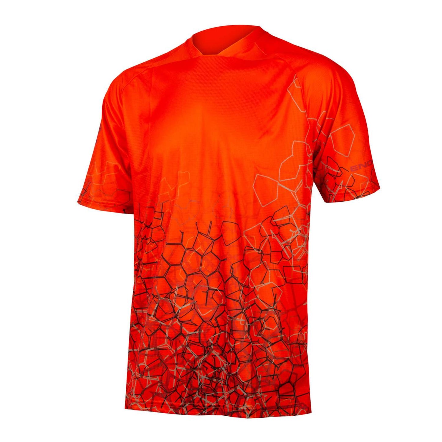 Enkelt spor print endura shirt