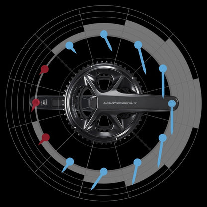 Shimano Ultegra Coach FC-R8100-P Medidor de energia