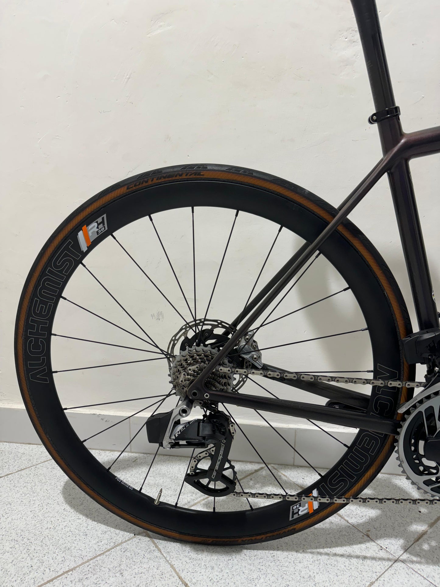 S-Works Aethos Red Axs Størrelse 56 - Brugt