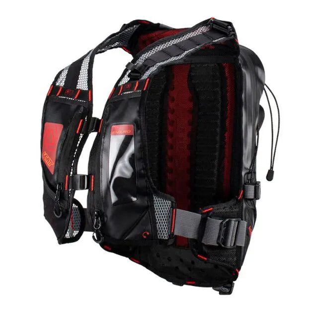 Mochila Hydradri líder do WP 2.0 com bolsa de água de 2 litros e transporte de 5 litros