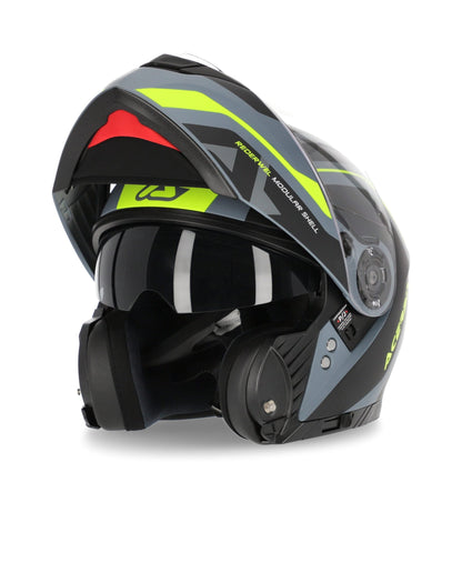 Casco modular de mazorca