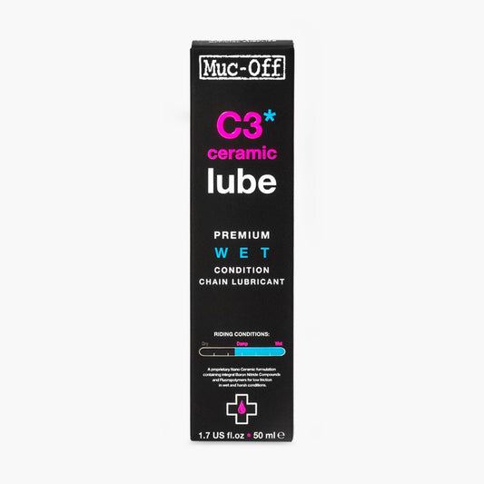 Muc-Off Lubrificante Ceramico C3 Premium Wet 120ml