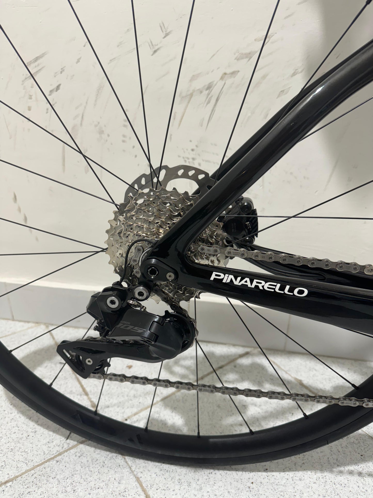 Pinarello Nyro E5 Road 105 de 2 tamanho 55 - demonstração