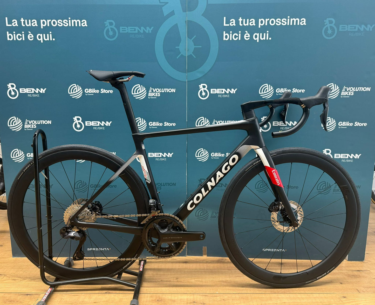 Colnago v4rs ZEA Emirates Rozmiar 485 - Test demo