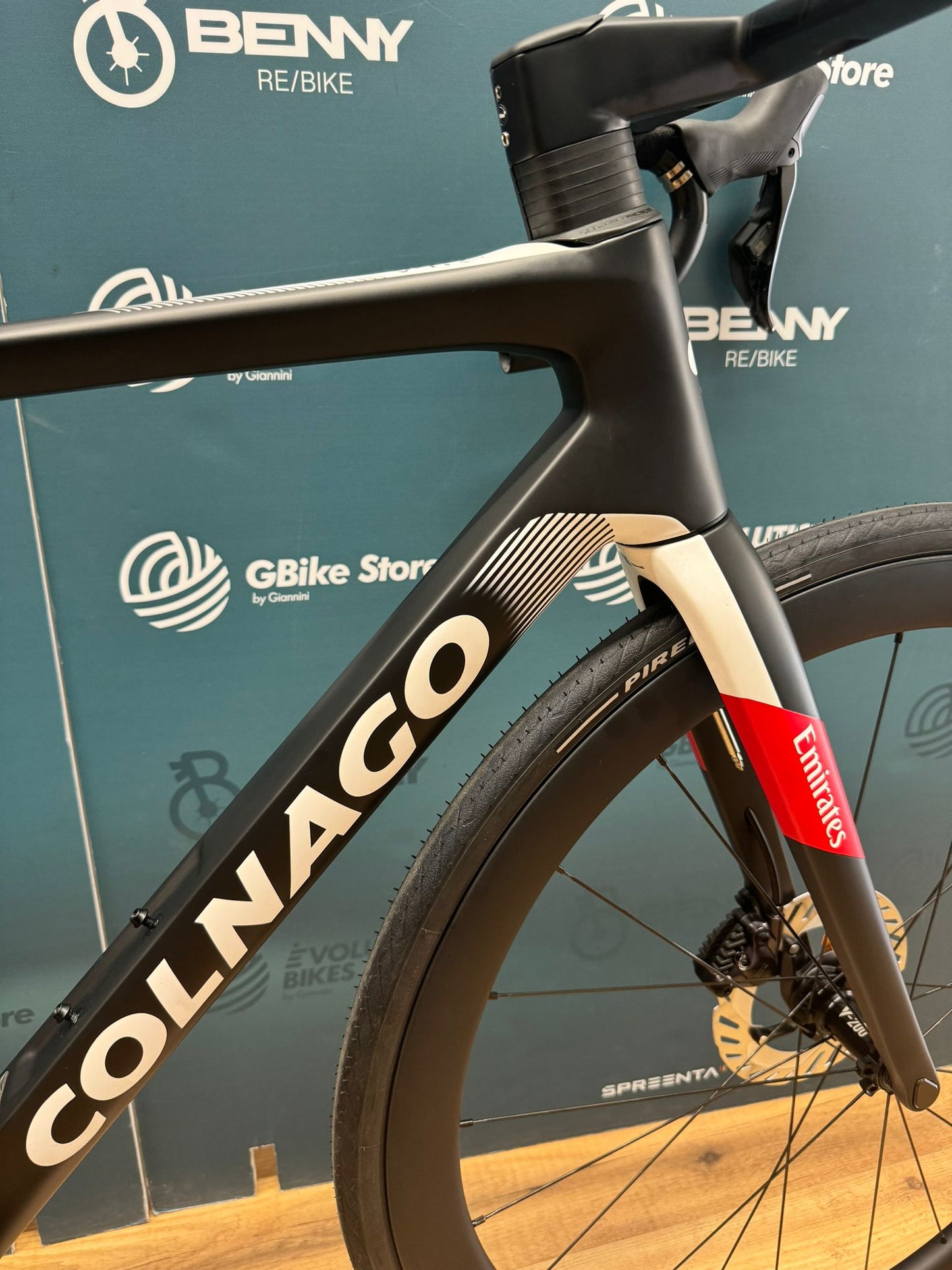 Colnago v4rs ZEA Emirates Rozmiar 485 - Test demo