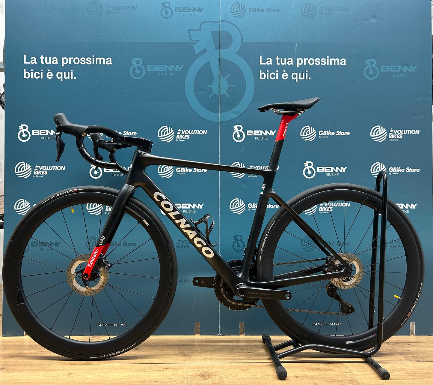 Colnago V4RS VAE Emirates Größe 485 - verwendet