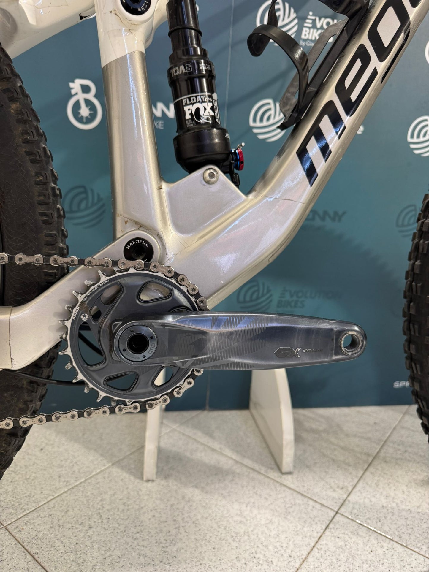 Taille de la piste Megamo S - Utilisé