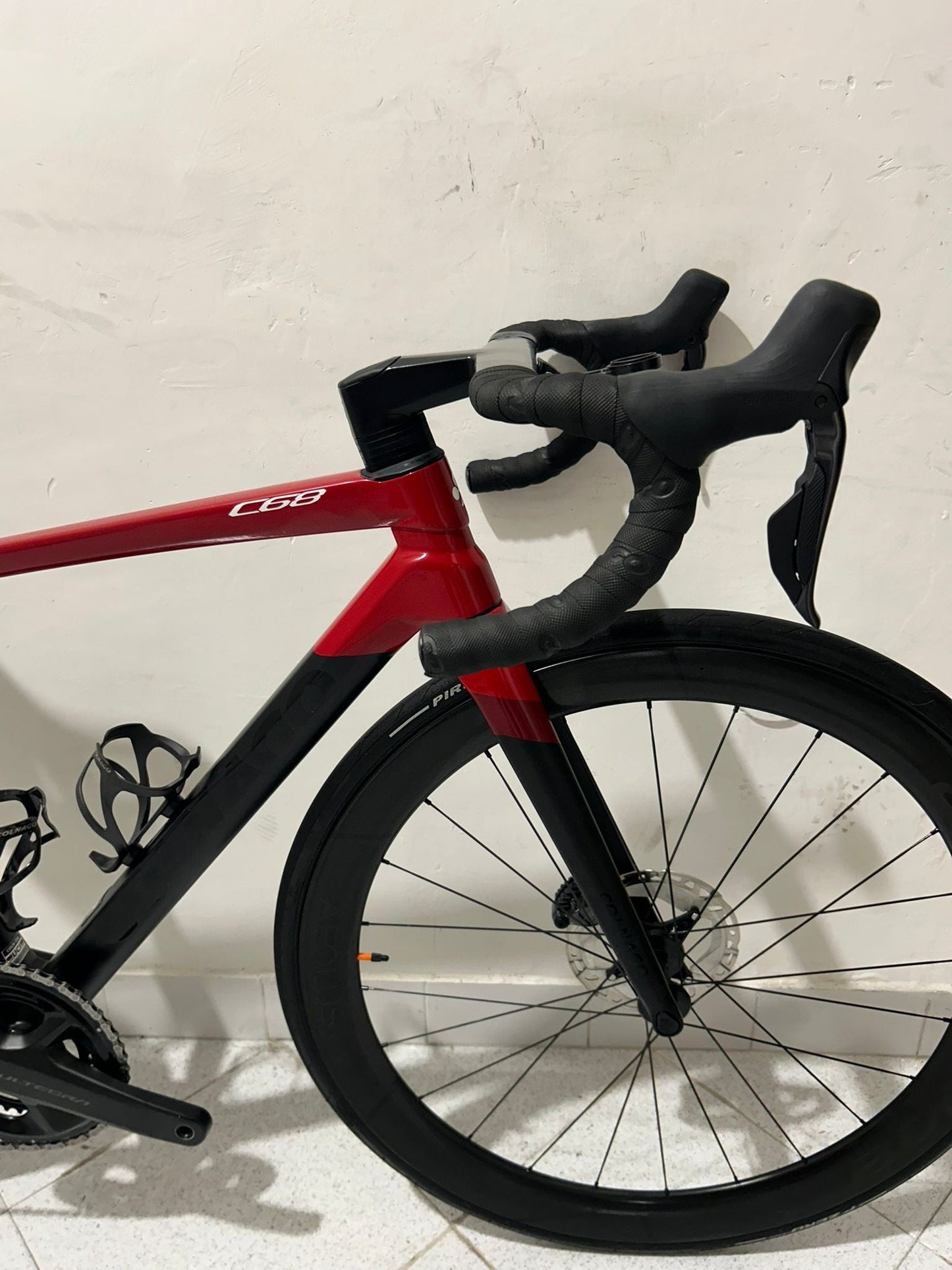 Colnago C68 Disc Ultegra Di2 -koko 455 - käytetty