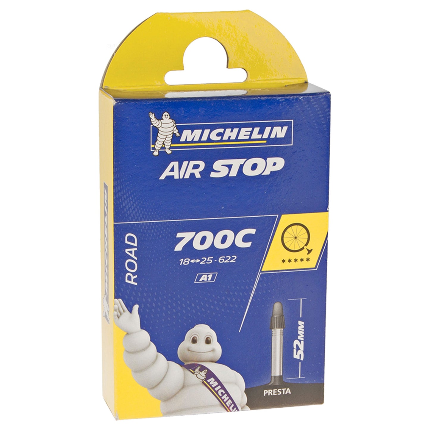 Michelin Air Stop A1 700x18/25 Presta -klep 80 mm