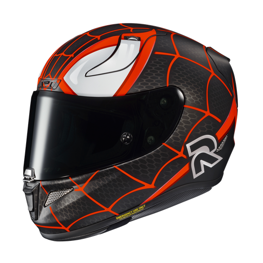 HJC RPHA 11 Miles Morales Marvel Mc1SF helmet