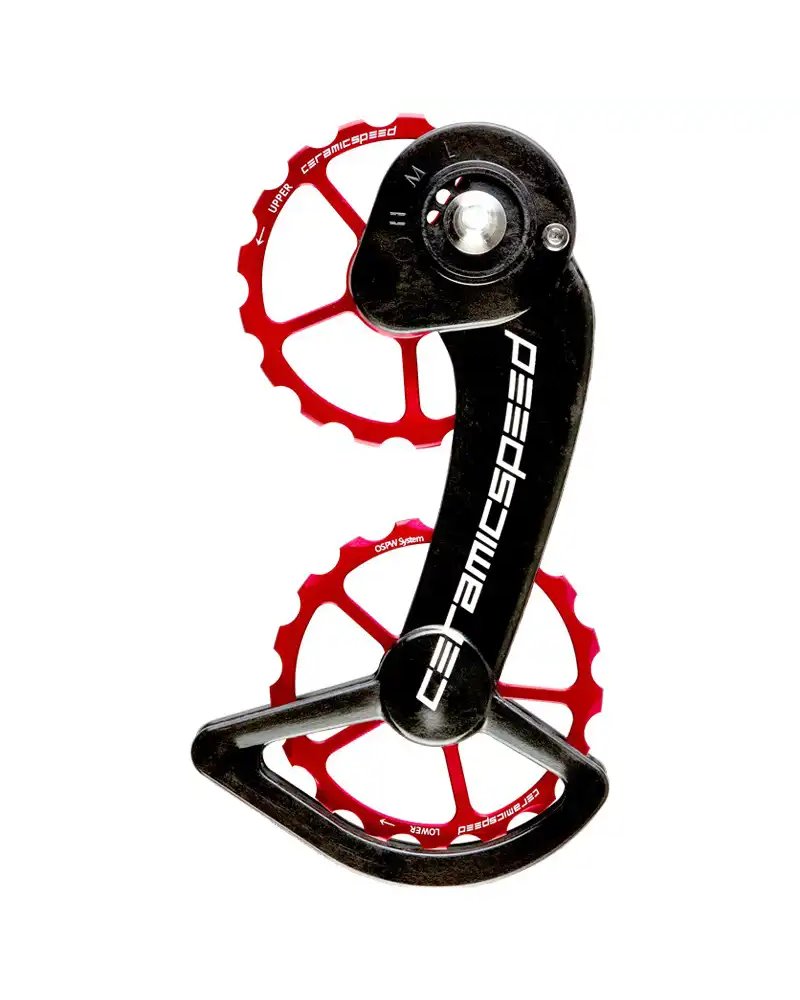 Pulegge y cambio de jaula Ceramicspeed Sram Etap 11v.