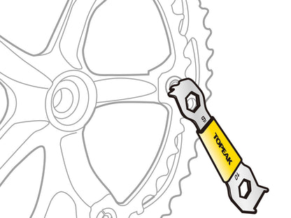 Topyk chainring moersleutelsleutel