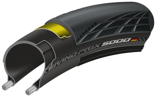 Continental Grand Prix 5000 700x32c Schwarz