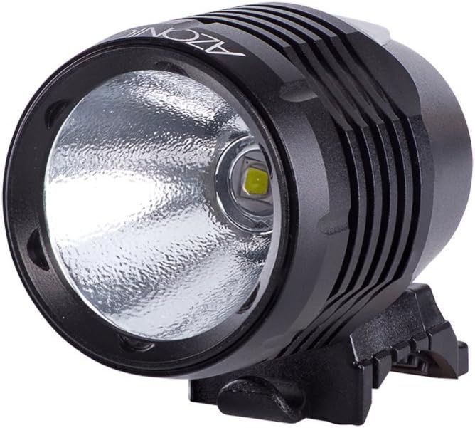 Lumière avant pour le casque Azonic Ben Casque 1200 Lumens