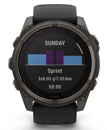 Garmin Fenix ​​8 Solar Saphir - 51 mm