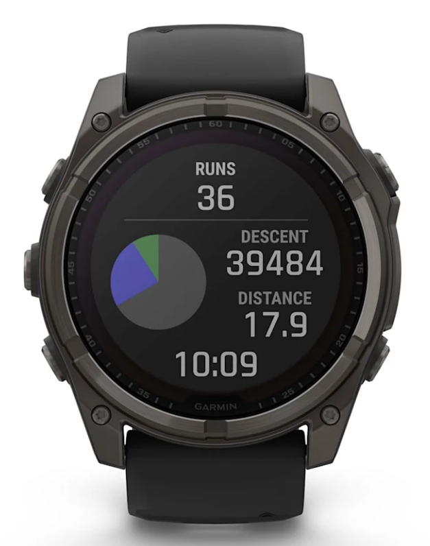 Garmin Fenix ​​8 Solar Saphir - 51 mm