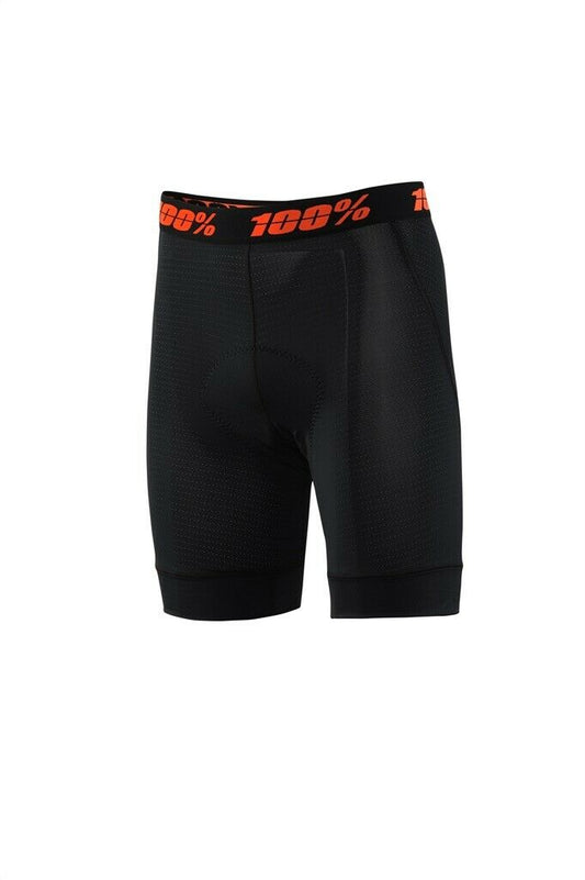 Beschermende shorts met 100% Crux Liner Men's Case terug