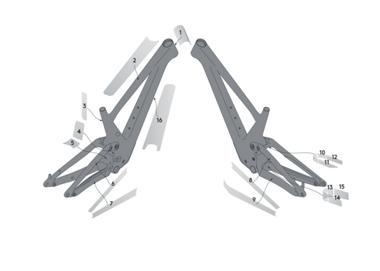 Kit Protezione Telaio Syncros Per Genius Carbon