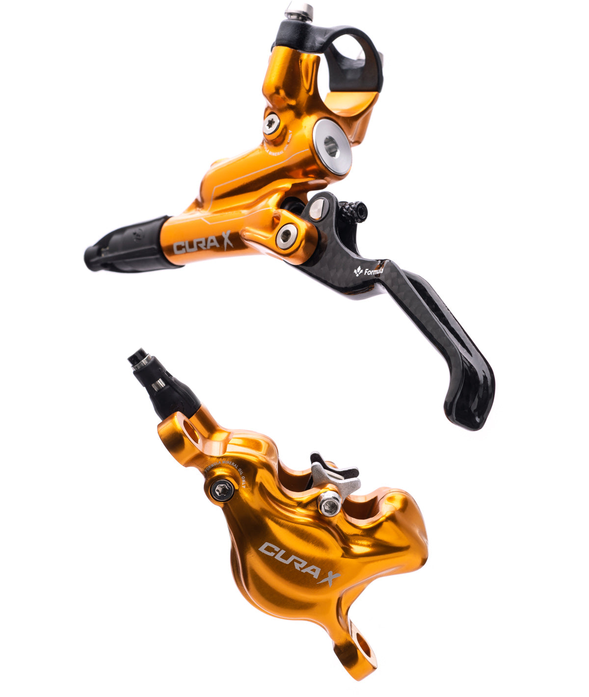 Zestaw hydraulicznych hamulców tarczowych Formula Cura X przód/tył