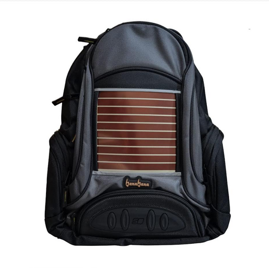 Mochila de banabana con panel solar del kit de energía incluido