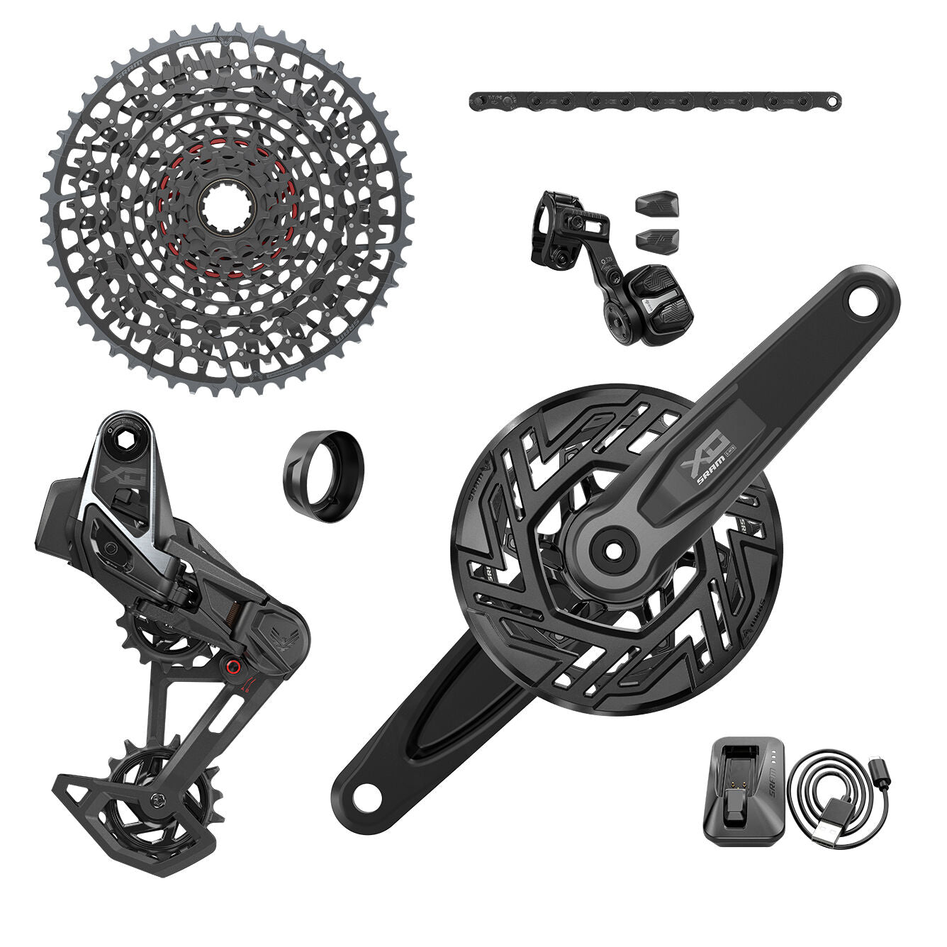 SRAM X0 Eagle Group Transmission T-type AXS E-Bike-Brose