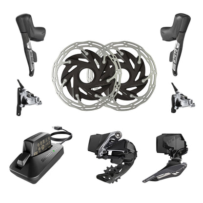 SRAM Red Etap Axs Disc 2x12V HRD HRD Plat Mont Centre verrouillage