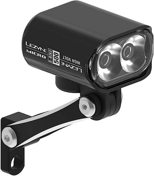 Lezyne Micro Drive 500 voorlicht voor e-bike