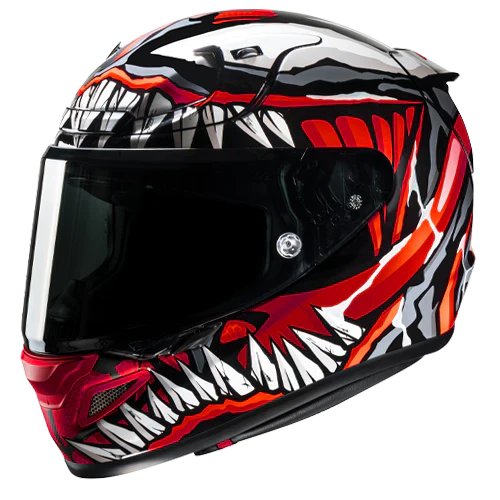 HJC RPHA 12 Casco de Venom Marvel MC1SF maximizado