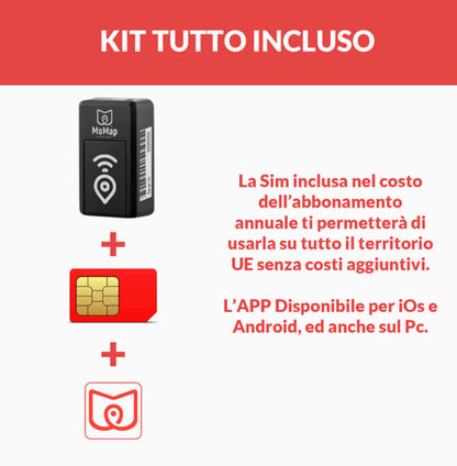 MOMAP MINI+SIM+1 Año de acceso a la plataforma MOMAP