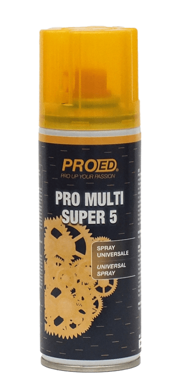 Spray til Proed Pro Multi Super 5 - 200 ml komponenter