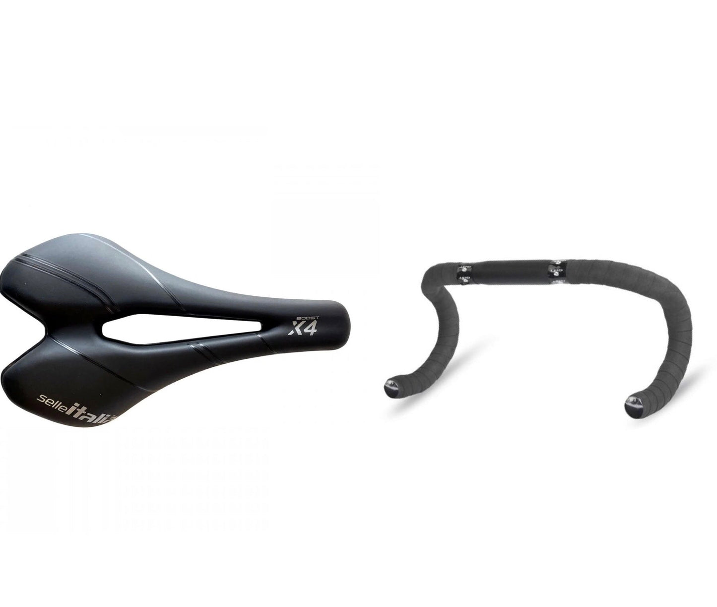 Selle Italia X4 Boost Superflow Titan + Gist Hander Panglică