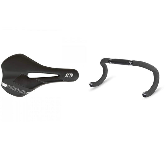 Selle italia x3 boost flow + gist handgreep lint