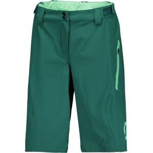 Scott Short W 'FrauenshortsS Trail 10 LS/Fit W Pad Green Farbgröße M